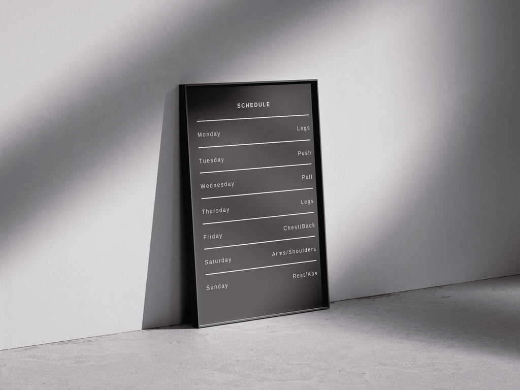 OLVR Signature Workout Split